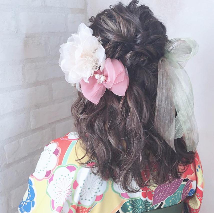 卒業式 袴 ヘアセット