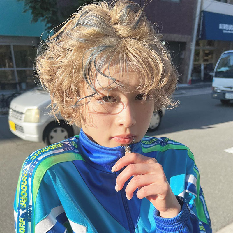 ショート×アンブレラカラー